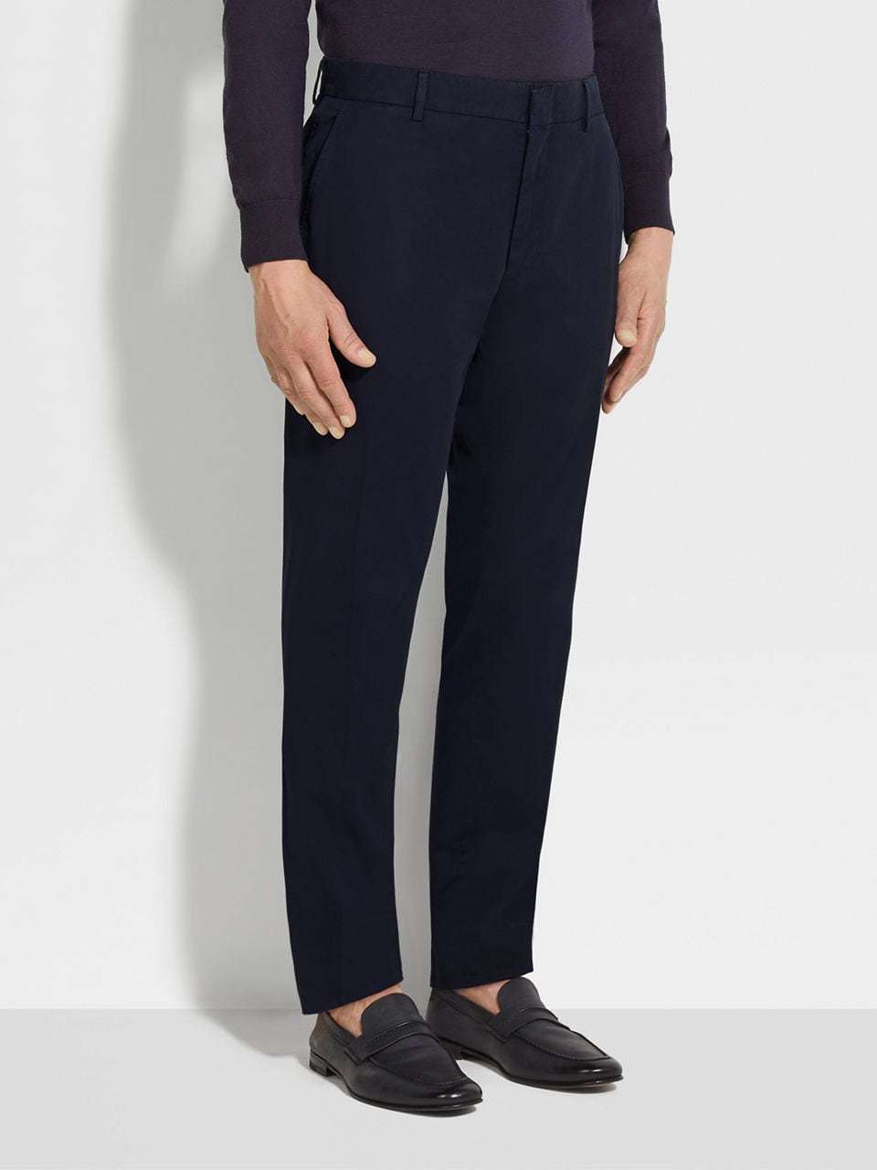ZEGNA TAPERED CHINOS