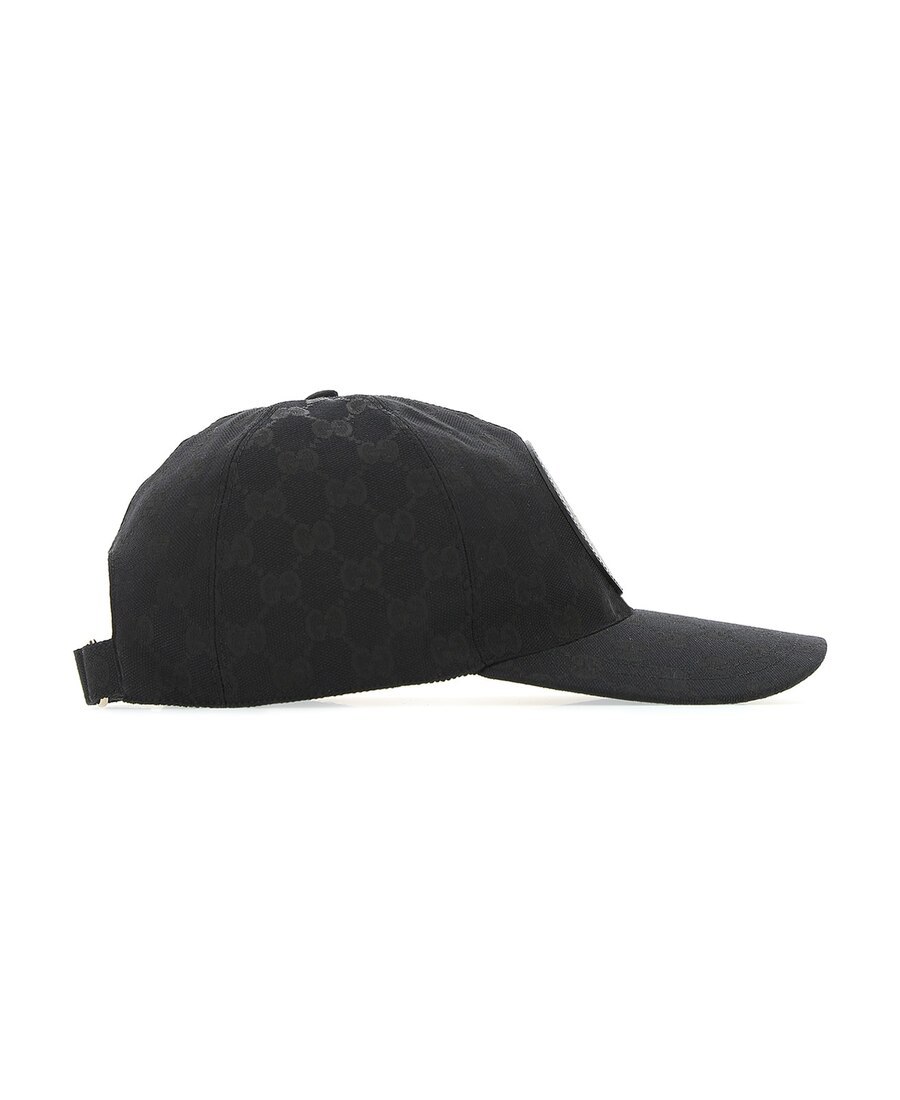 Gucci Gg Baseball Cap In Black