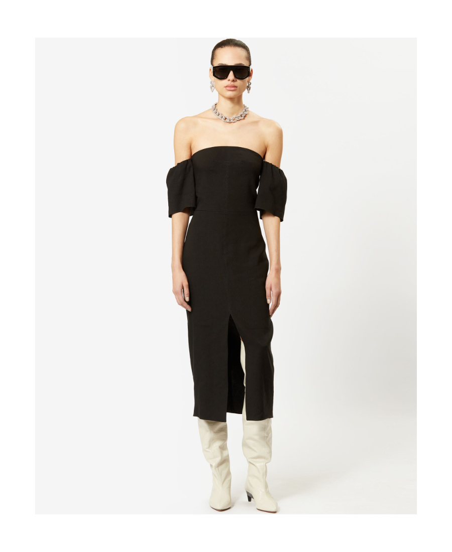 Isabel Marant A Shoulder-length Dress In Black