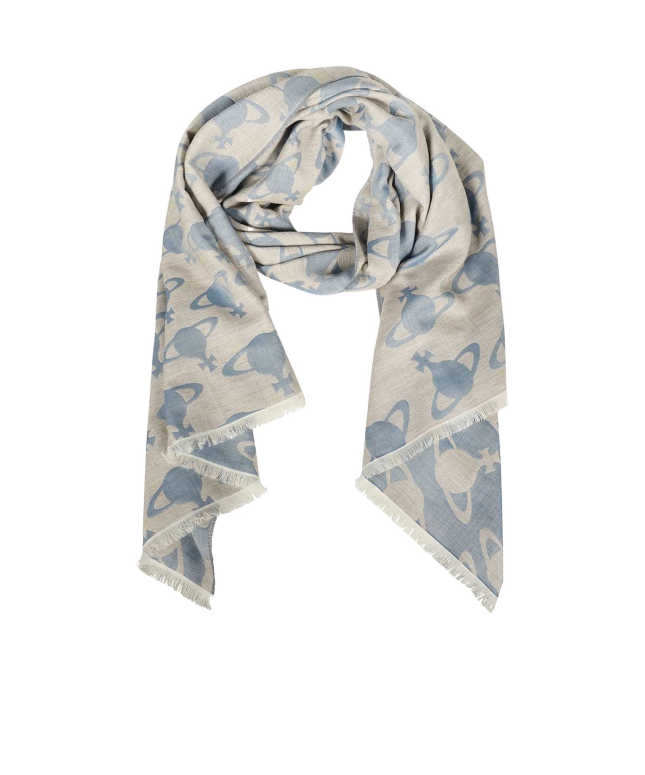 VIVIENNE WESTWOOD LOGO SCARF 