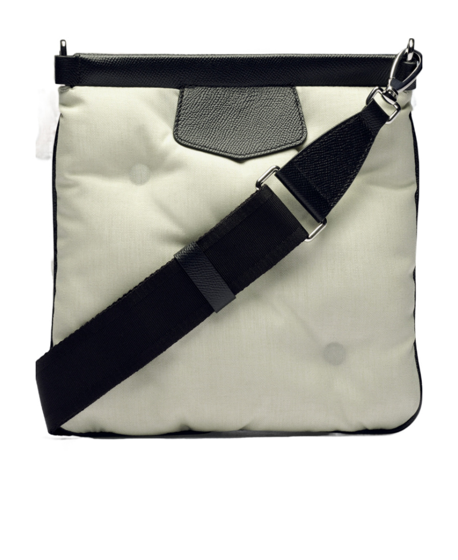 Maison Margiela Glam Slam Sport Flat Shoulder Bag In Gray