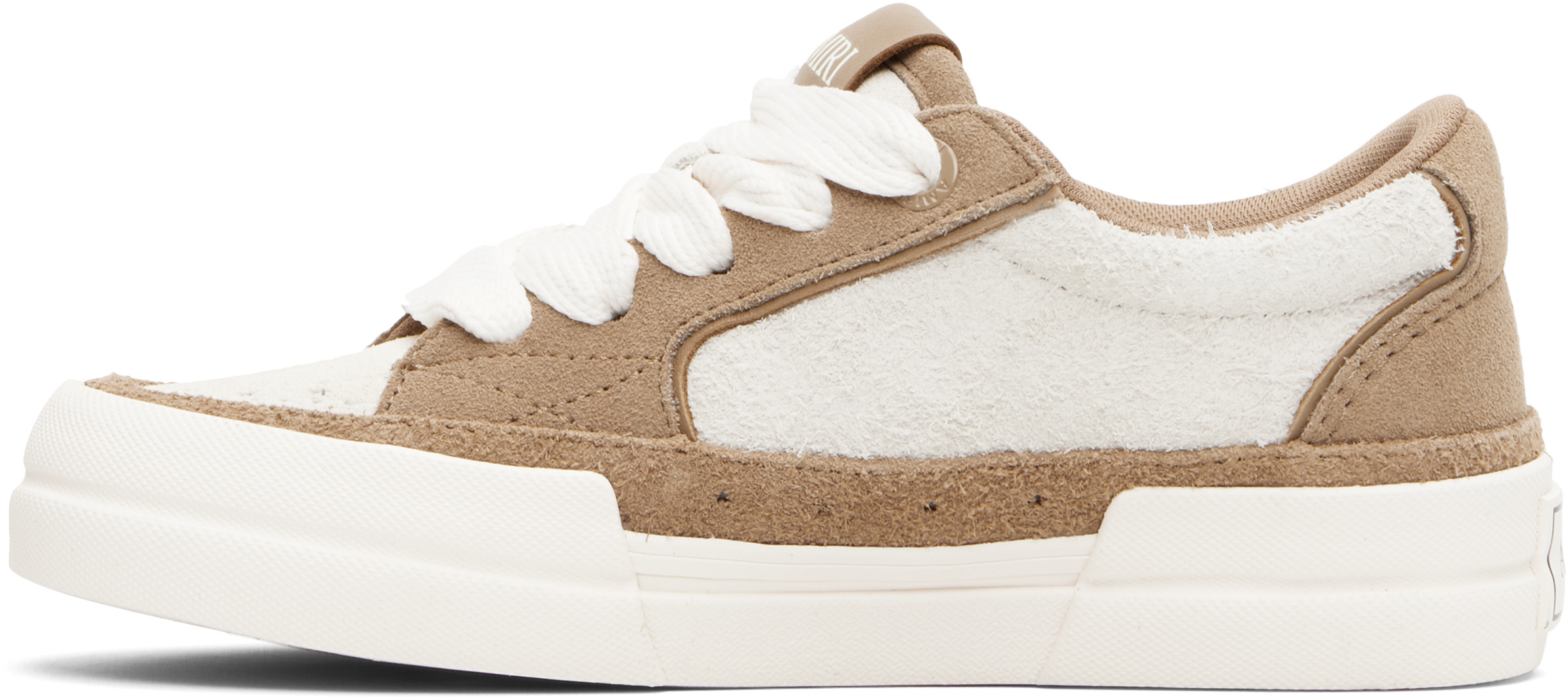 Amiri Beige Sunset Skate Sneakers In Multi