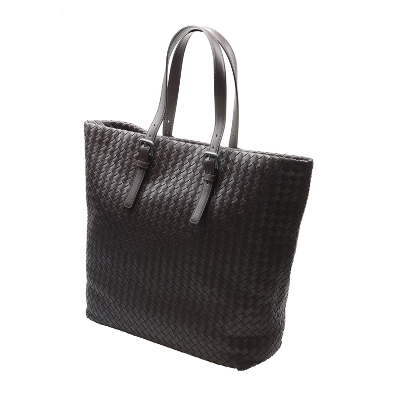 Bottega Veneta Knitted Handbag In Brown