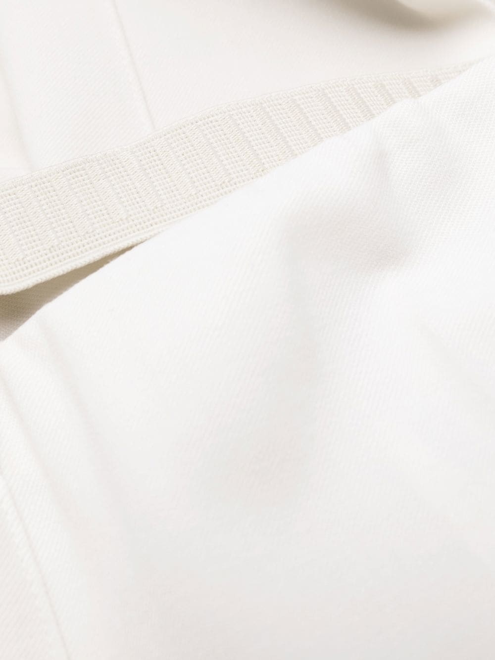 Shop P.a.r.o.s.h Tapered Leg Trousers In White