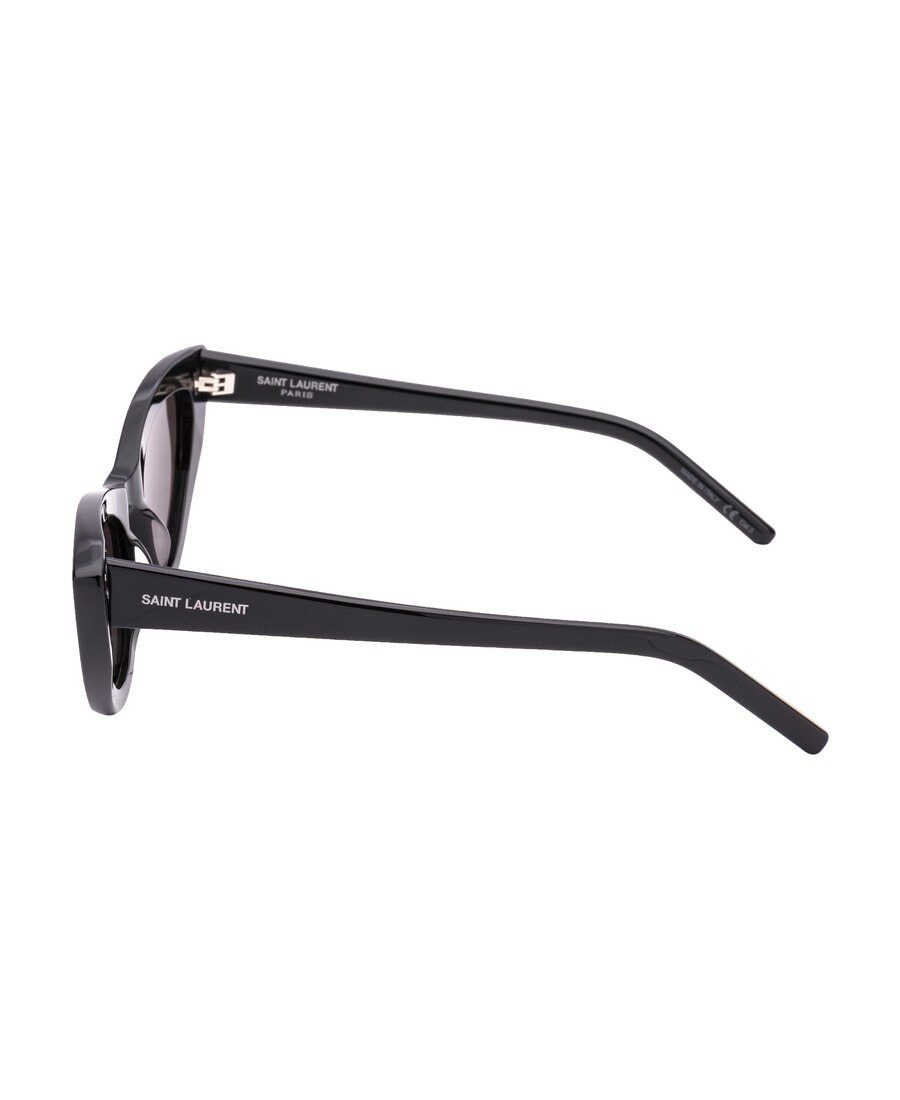 Saint Laurent Black New Wave Lily Cat Eye Sunglasses In Nude