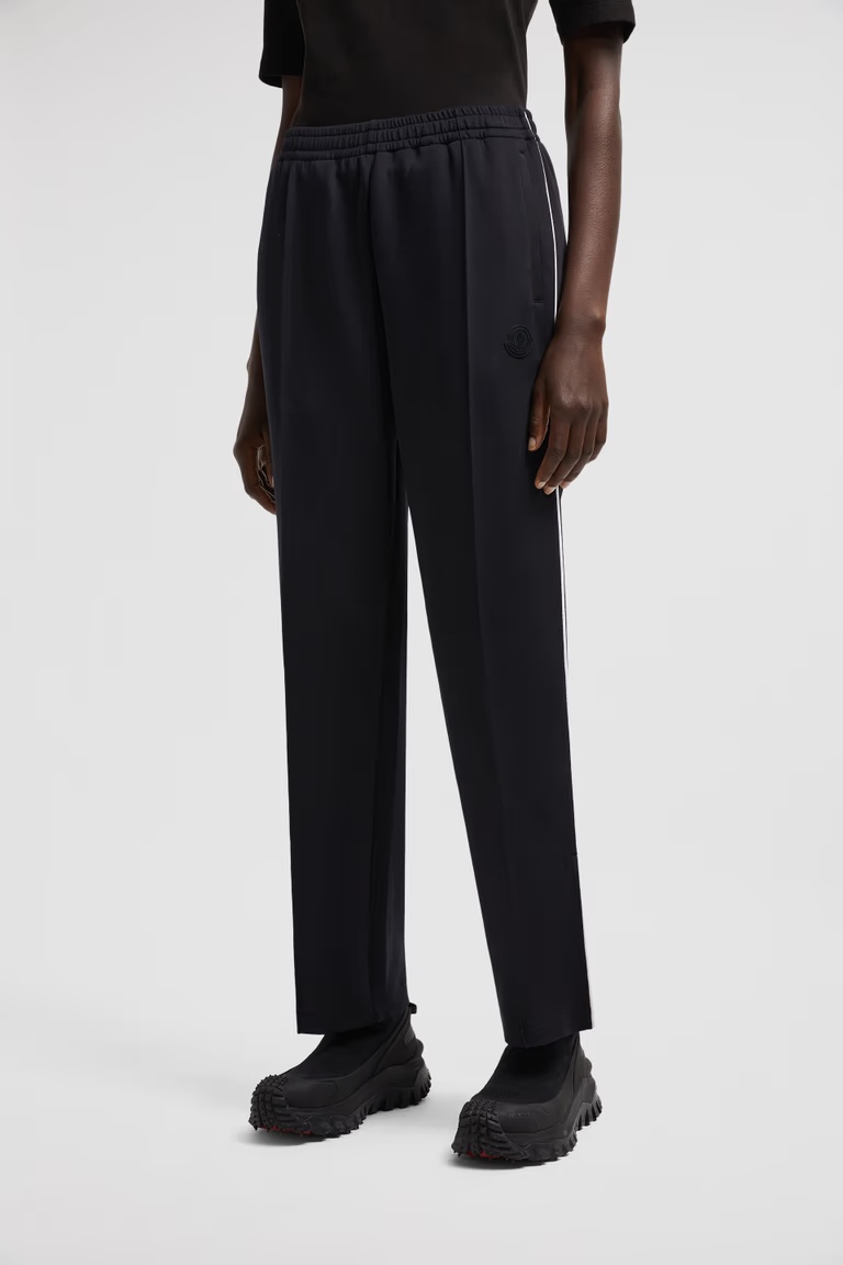 MONCLER NEOPRENE TRACK PANTS 