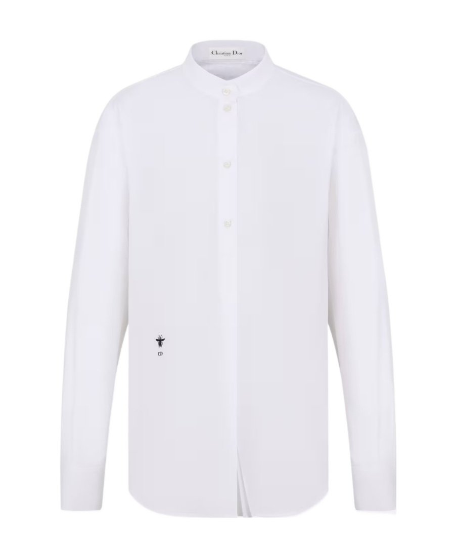 Dior Button Shirt In White