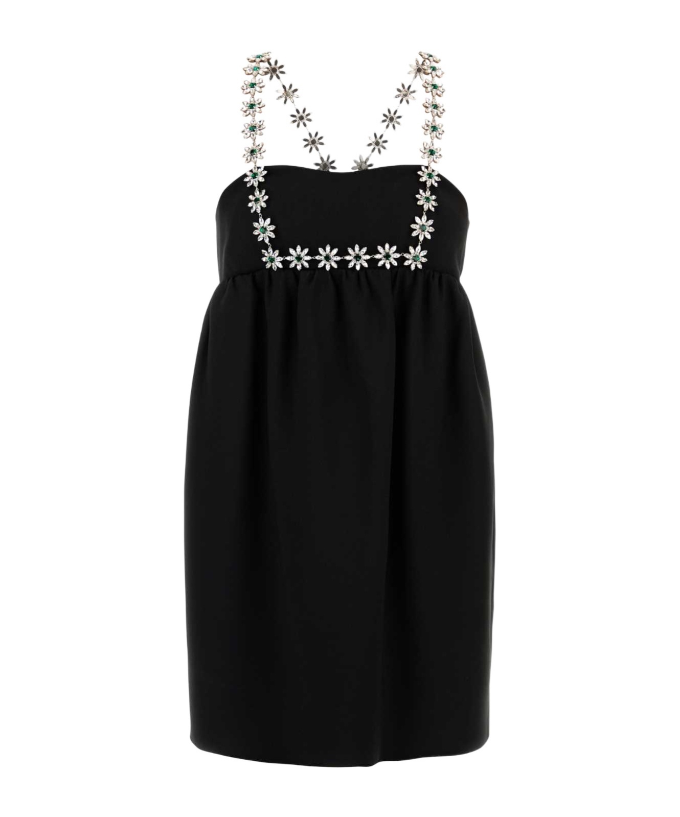 Prada Women's Sable Mini Dress In Black