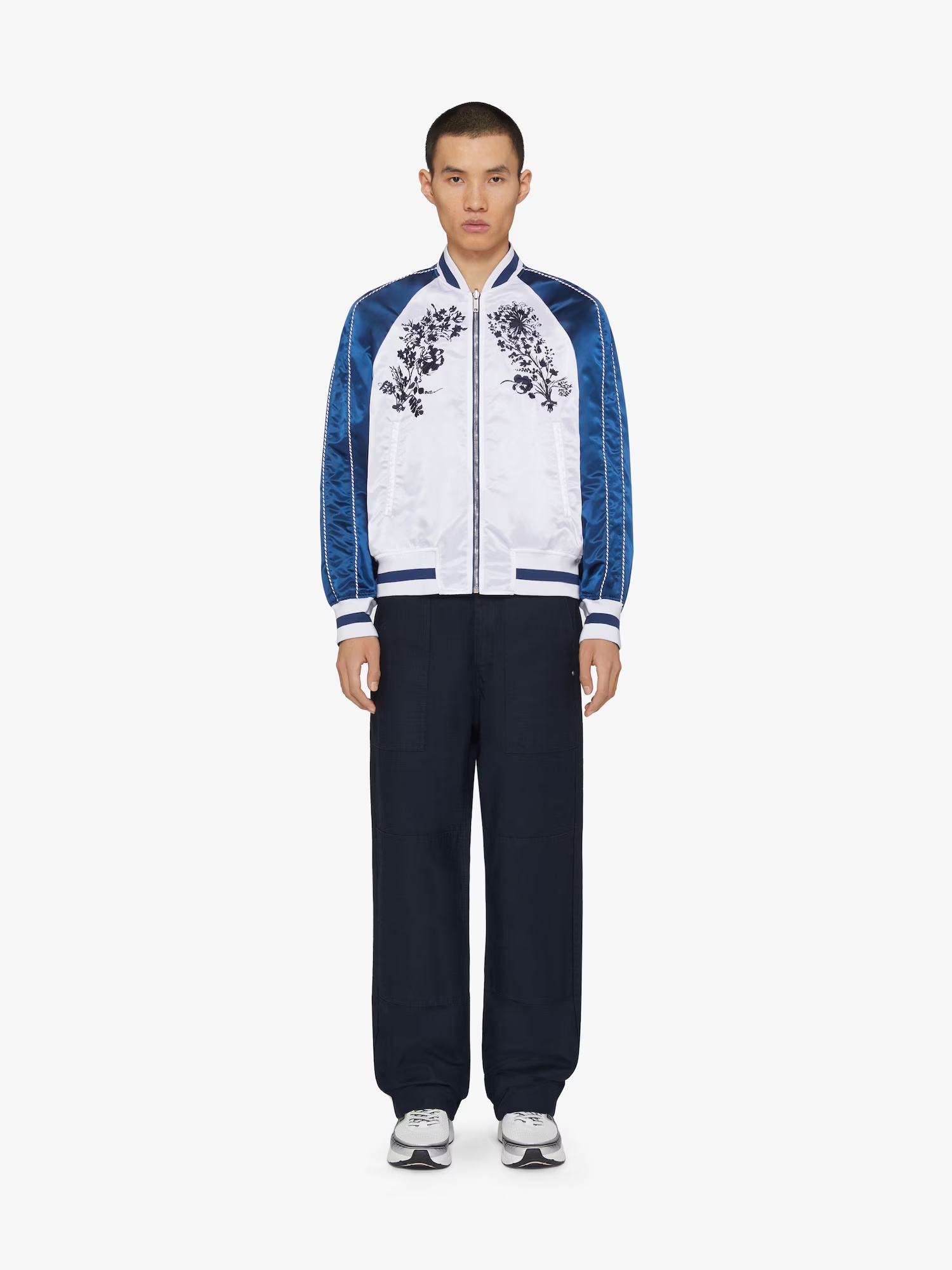 Givenchy Straight-leg Pants In Blue