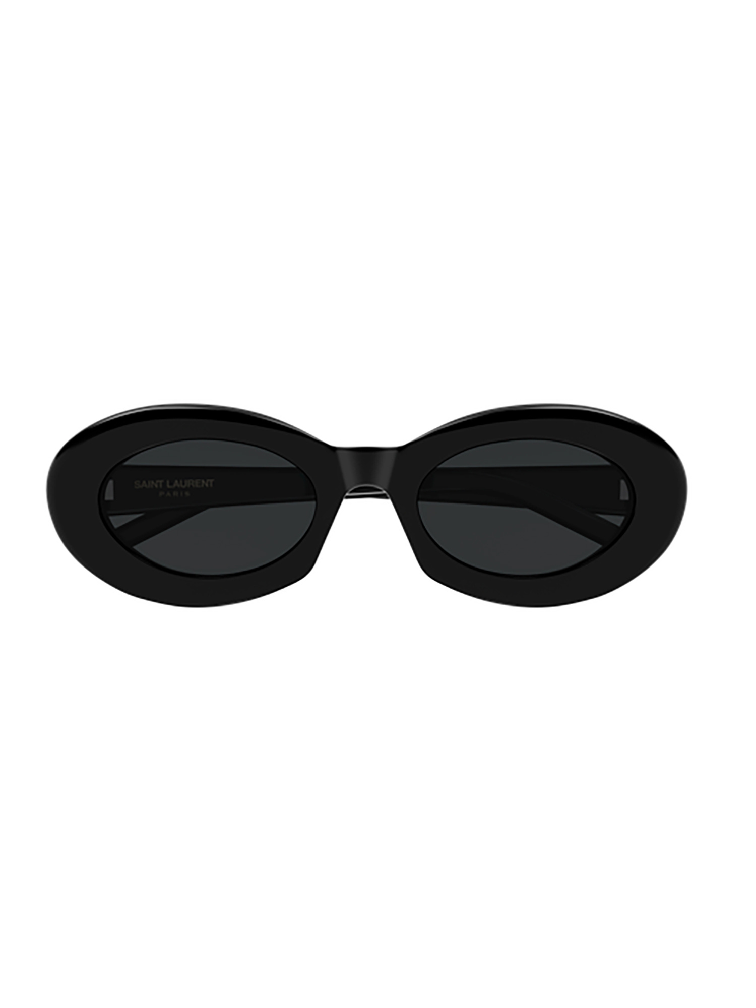 Saint Laurent Sl M136 Linea Classic 001 Black Sunglasses In Brown