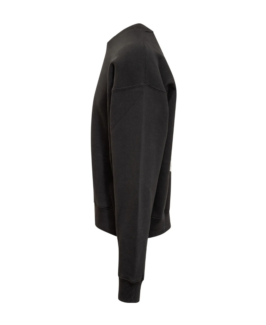 Shop Off-white Arrows-print Cotton Sweatshirt In Black