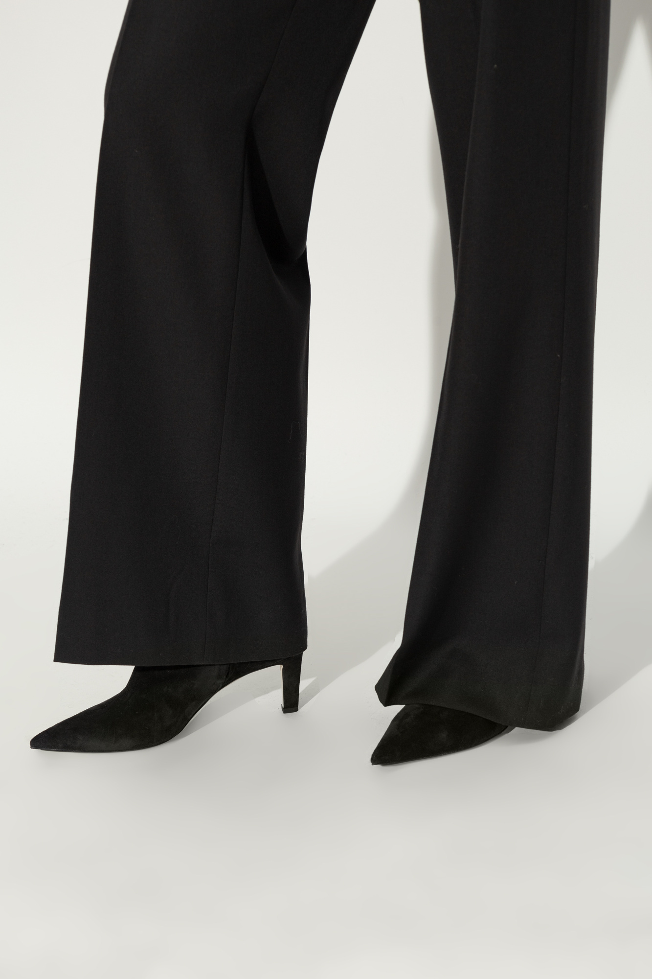 Jimmy Choo Alizze Suede Ankle Booties In Black
