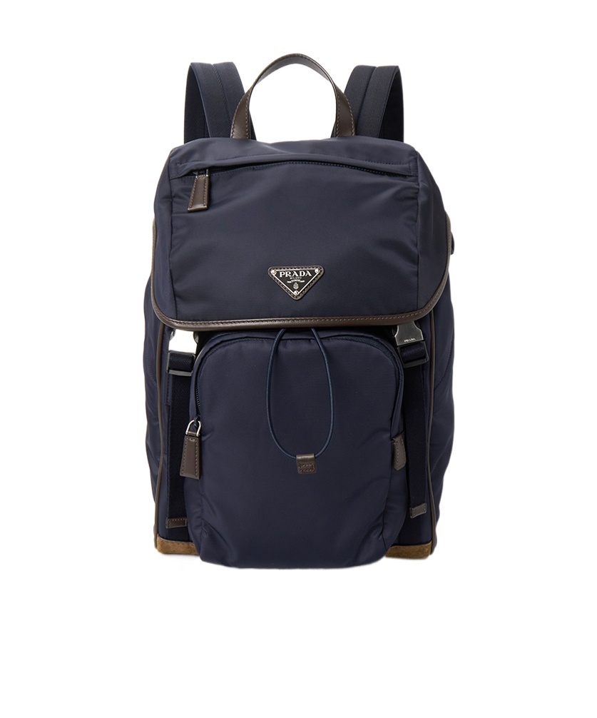 Prada Re-nylon Backpack In Black