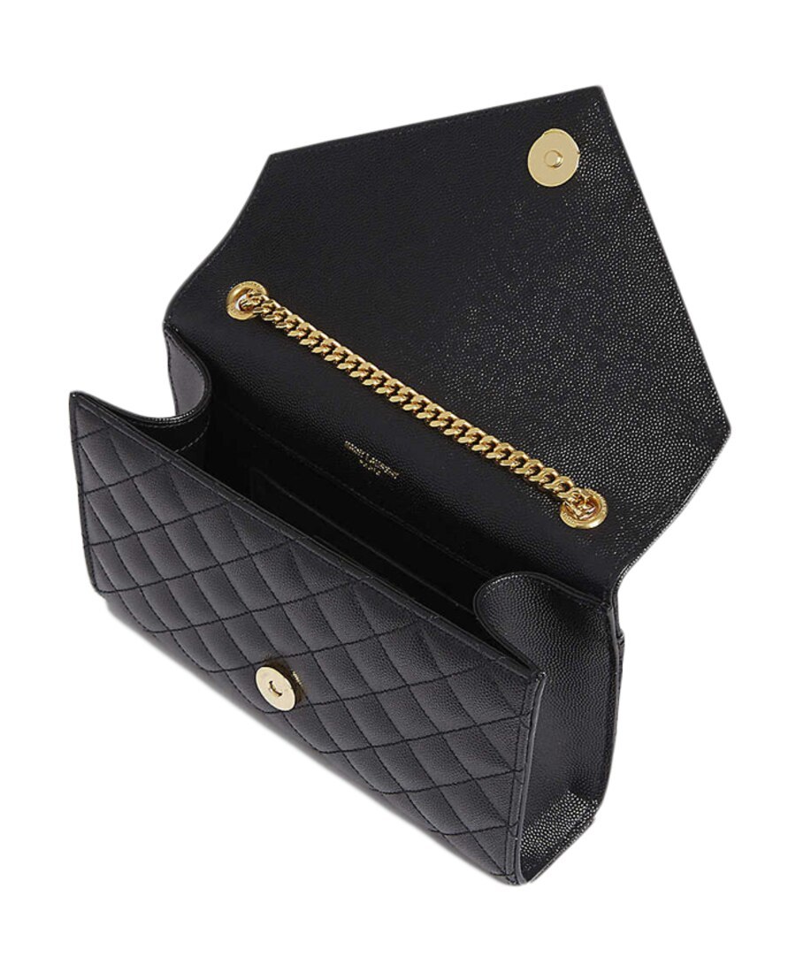 SAINT LAURENT SMALL ENVELOPE CROSSBODY BAG