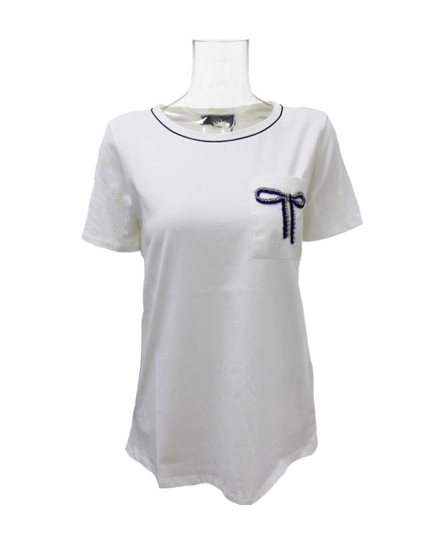 Weekend Max Mara Short-sleeved T-shirt In Gray