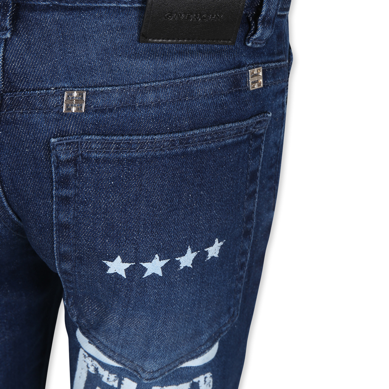 Givenchy Belt-loop Jeans In Blue