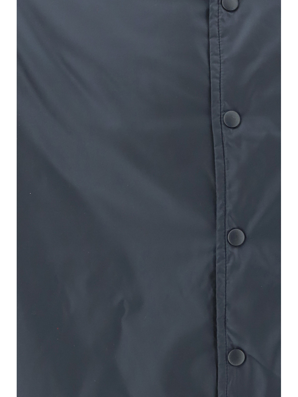 Aspesi Button-up Minimalist Jacket With Classic Collar In Black