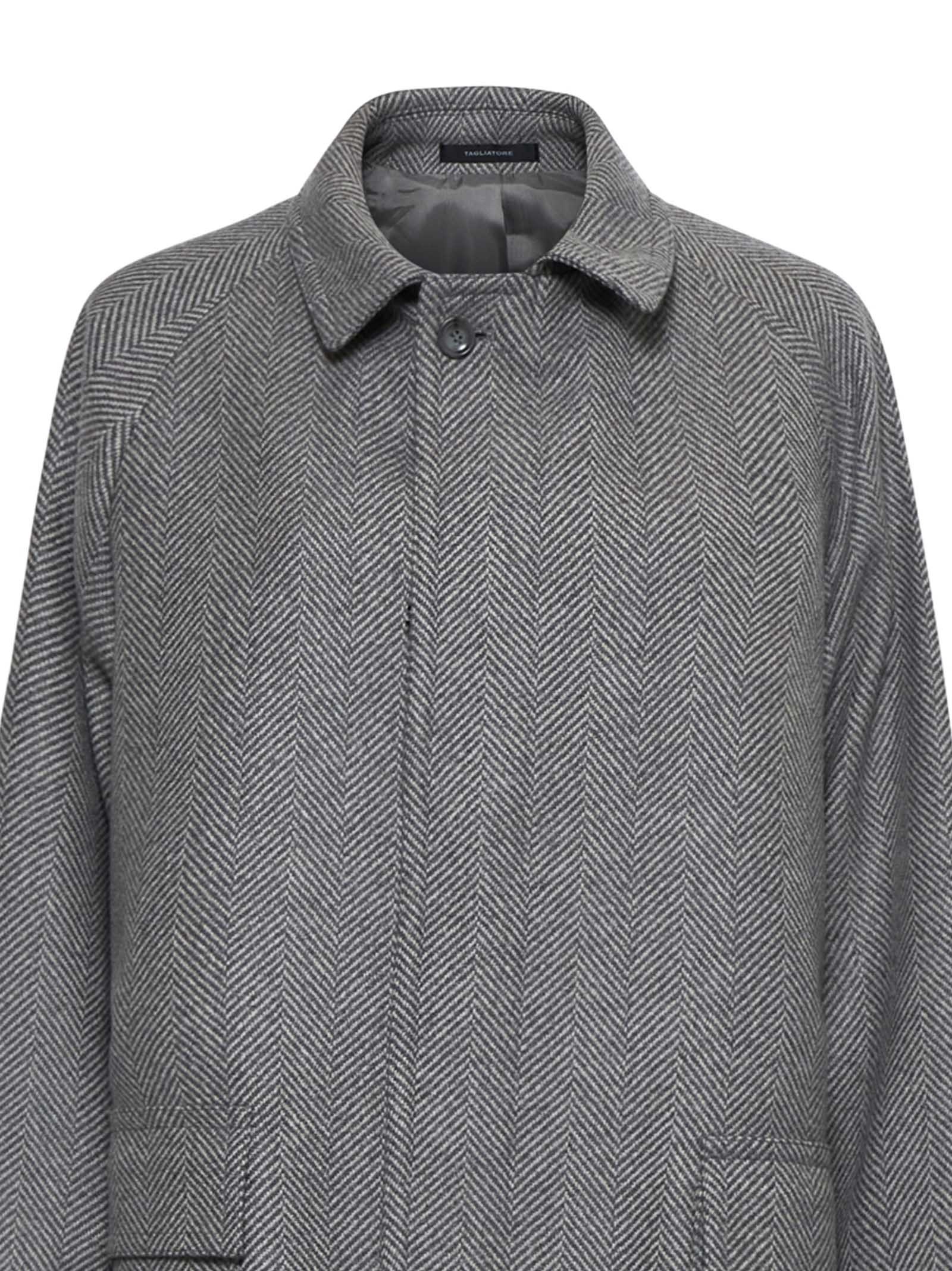 Tagliatore Coats In Black