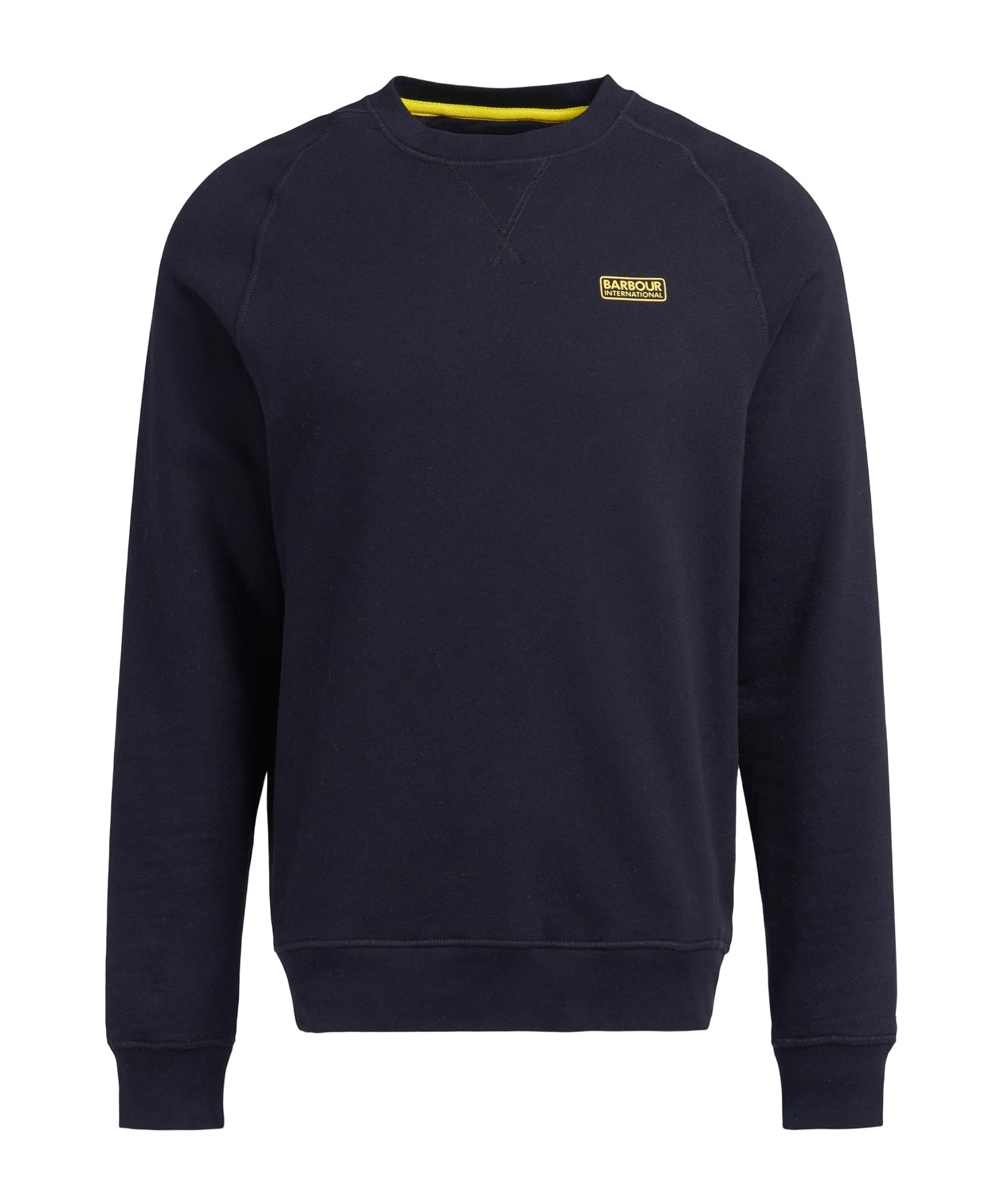 BARBOUR BARBOUR LOGO DETAILED LONG SLEEVED CREWNECK SWEATSHIRT
