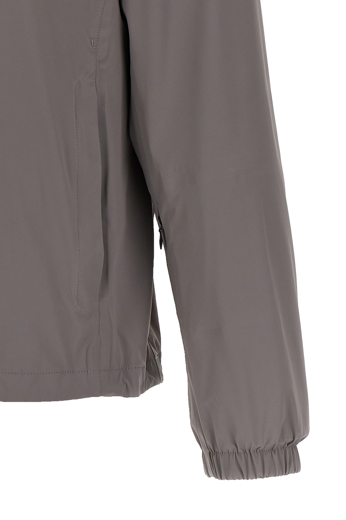 Herno Long-sleeved Casual Jacket In Gray