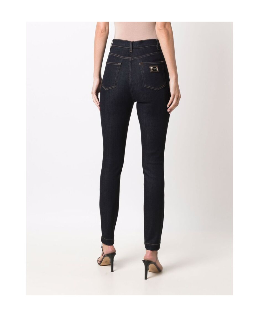 Shop Dolce & Gabbana Skinny-cut Jeans In Black
