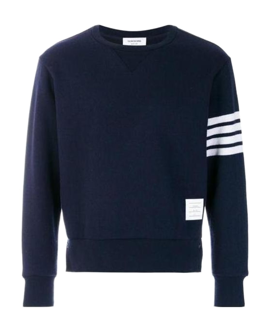 Thom Browne Engineered 4-bar Cotton Sweatshirt
