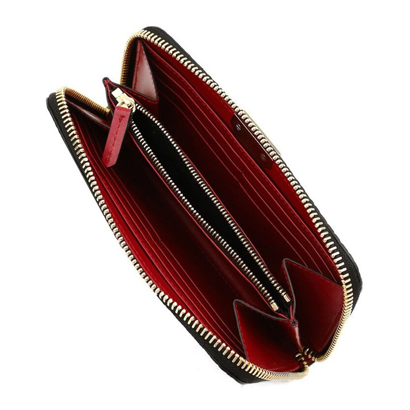 BURBERRY CHECKERED EMBOSSED PURSE