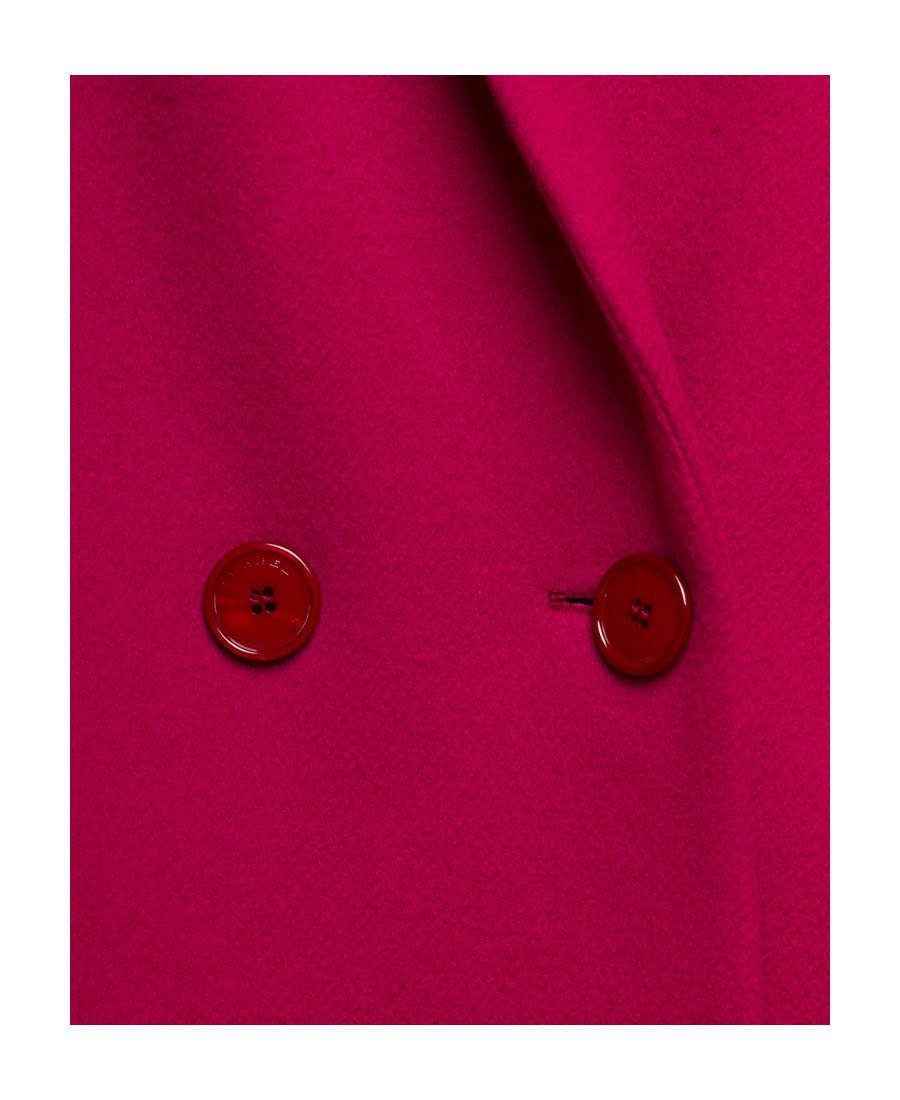 Shop Isabel Marant Efegozi Wool Coat In Red