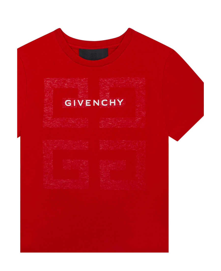 Givenchy Logo T-shirt In Red