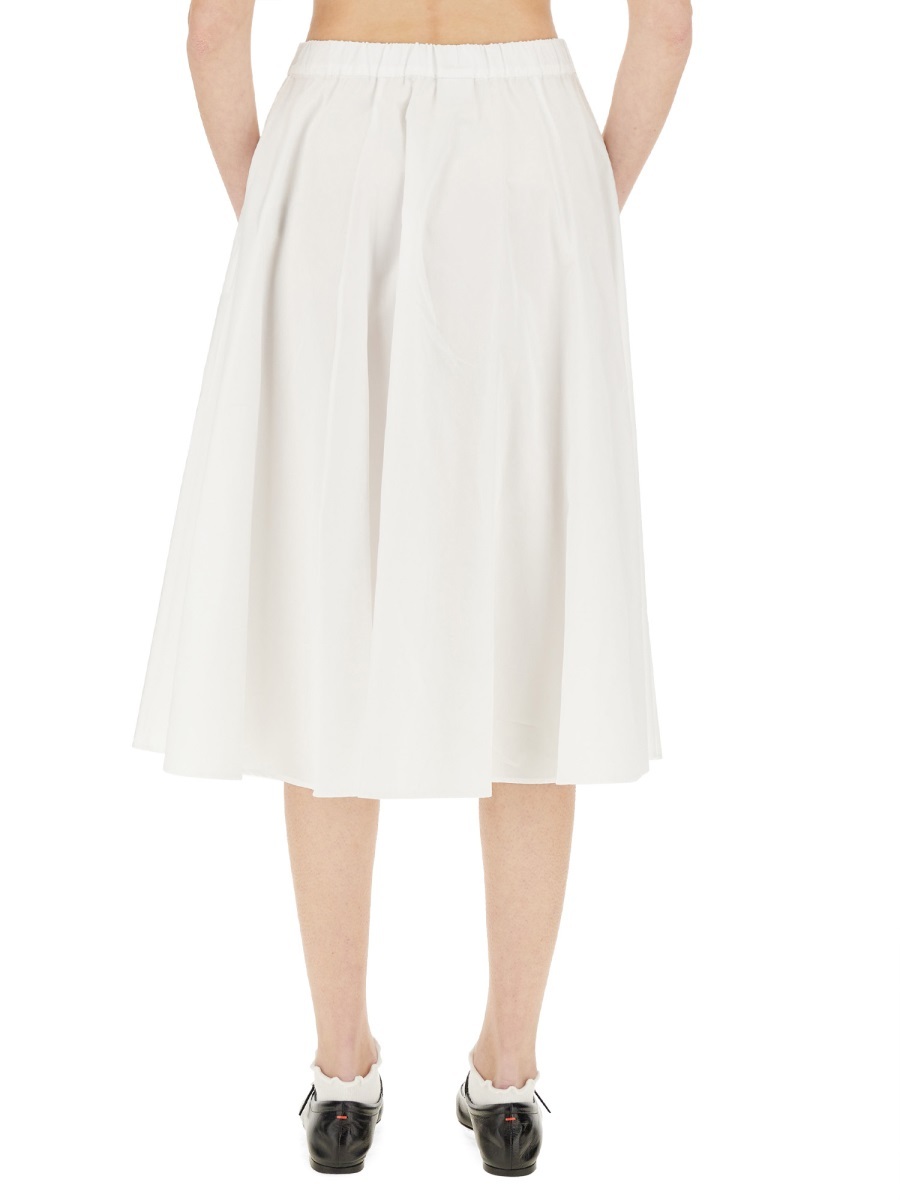 Aspesi A-shaped Elastic Midi Skirt