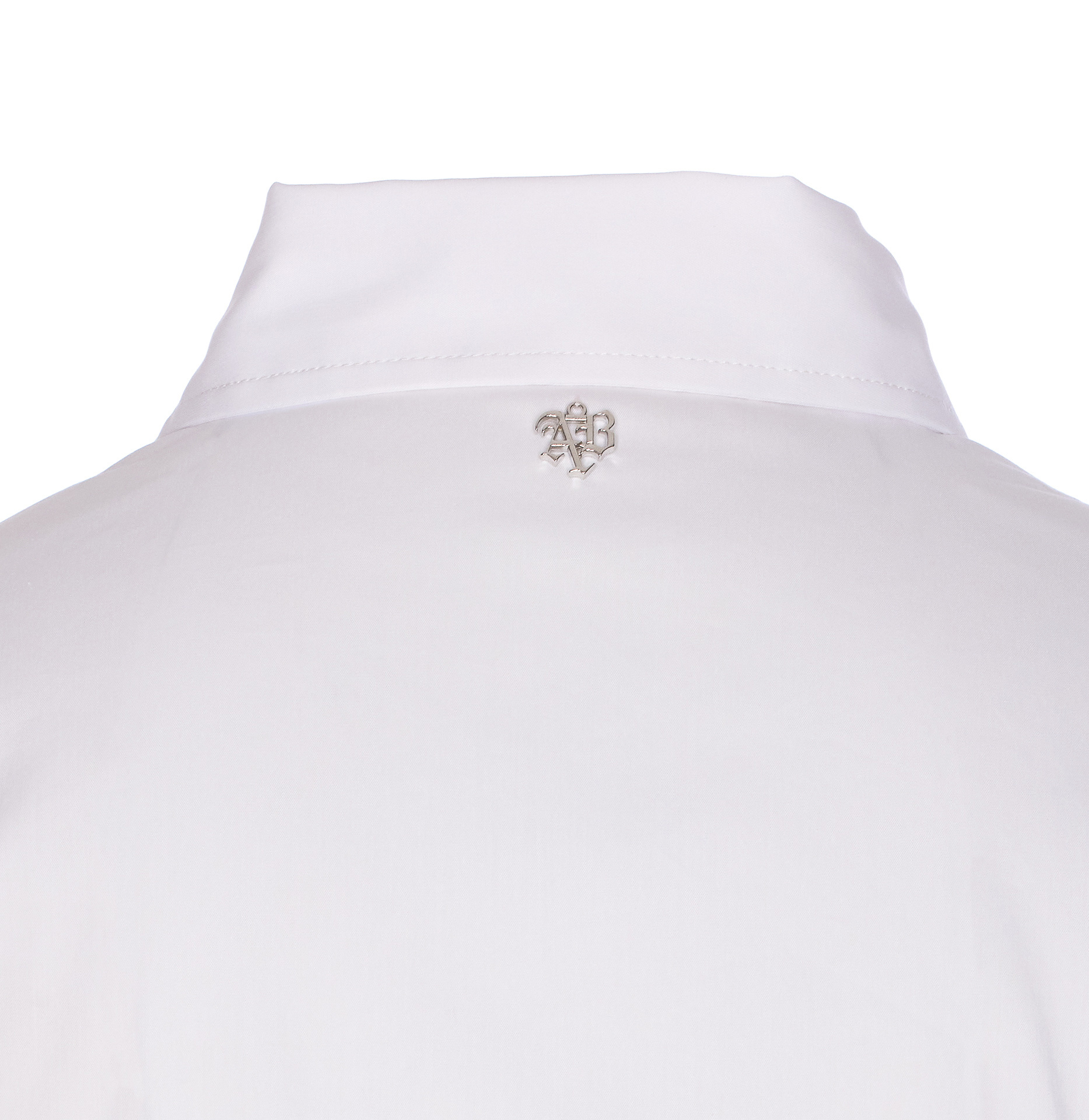 Aniye By Button-down Long-sleeved Shirt In White