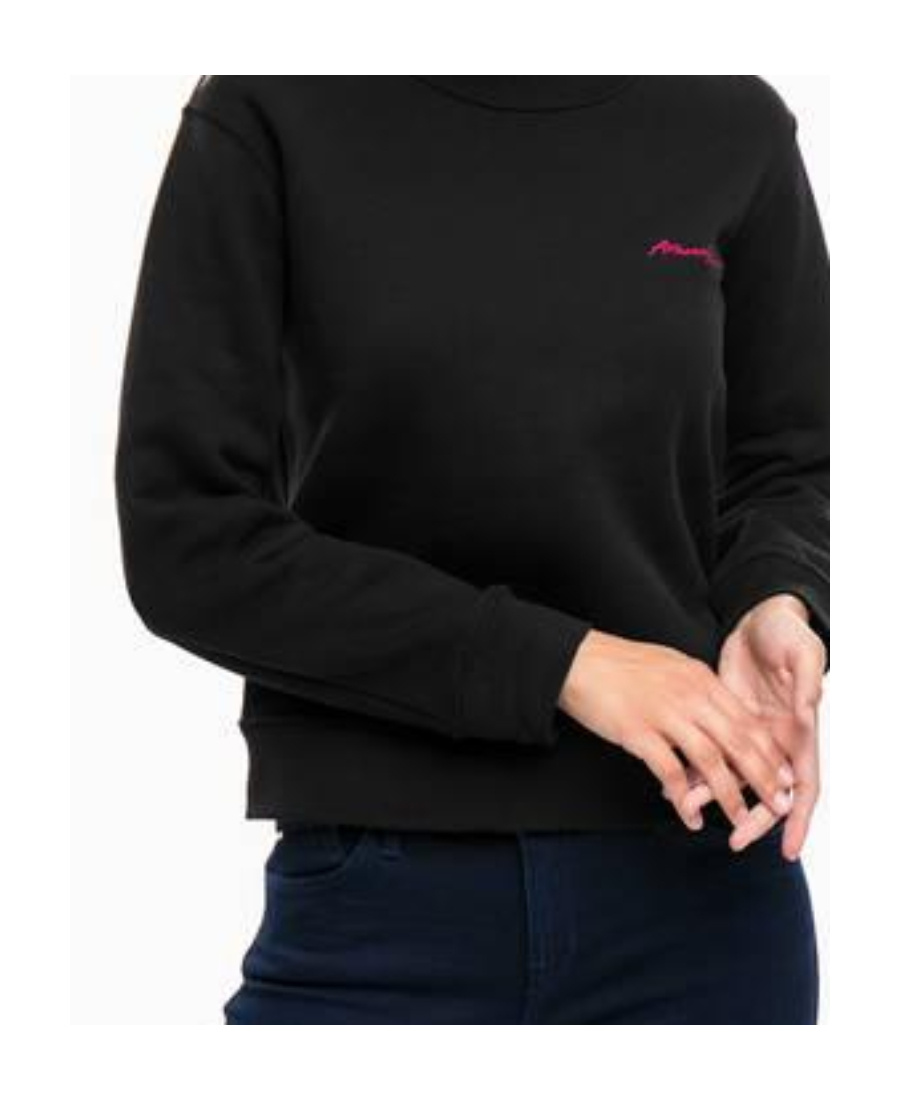 Armani Jeans Printed Pattern Sweater In Black