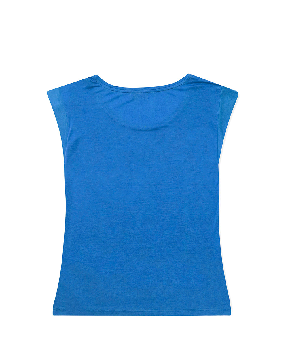 Shop Iceberg Printed Sleeveless T-shirt In Blue