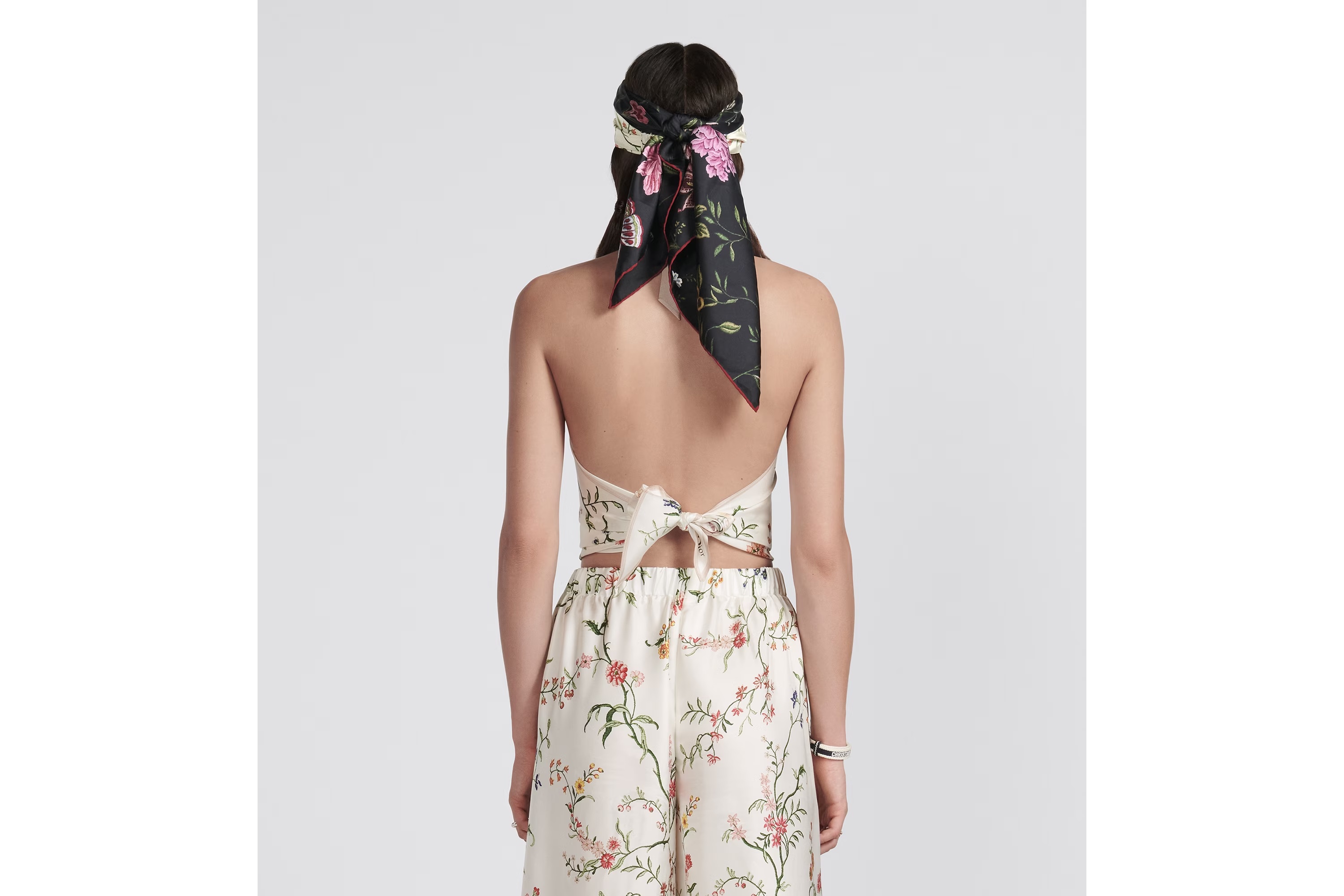 Dior Printed Strap In White