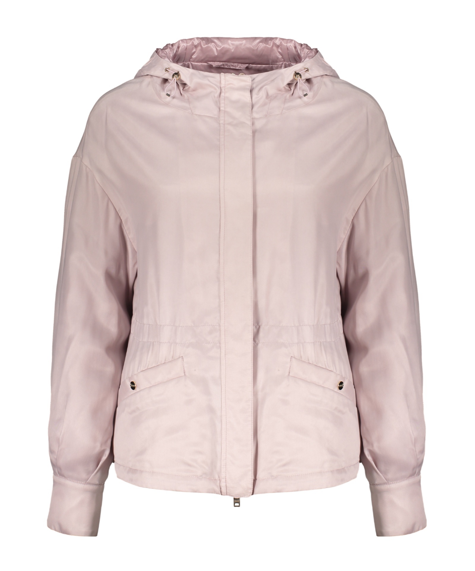 Herno Lightweight Pink Jacket With Hood In Pink