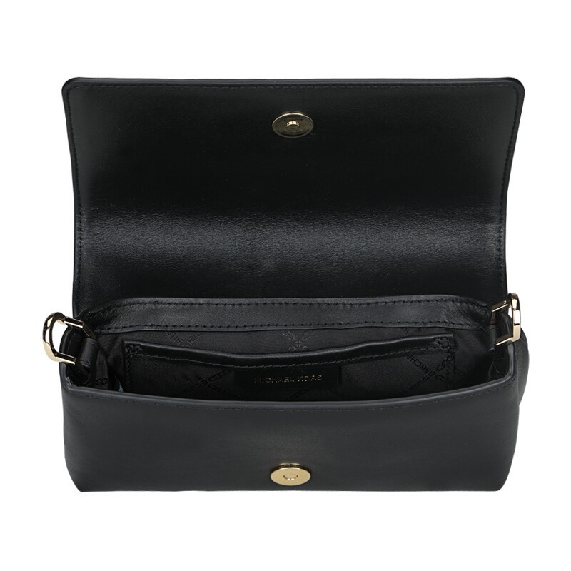 Michael Kors Black Cross Shoulder Bag In Black