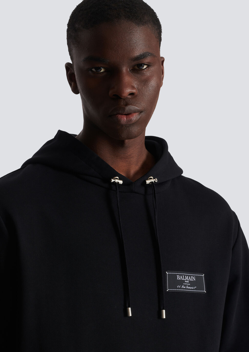 Balmain Capp Sweat. Logo In Black