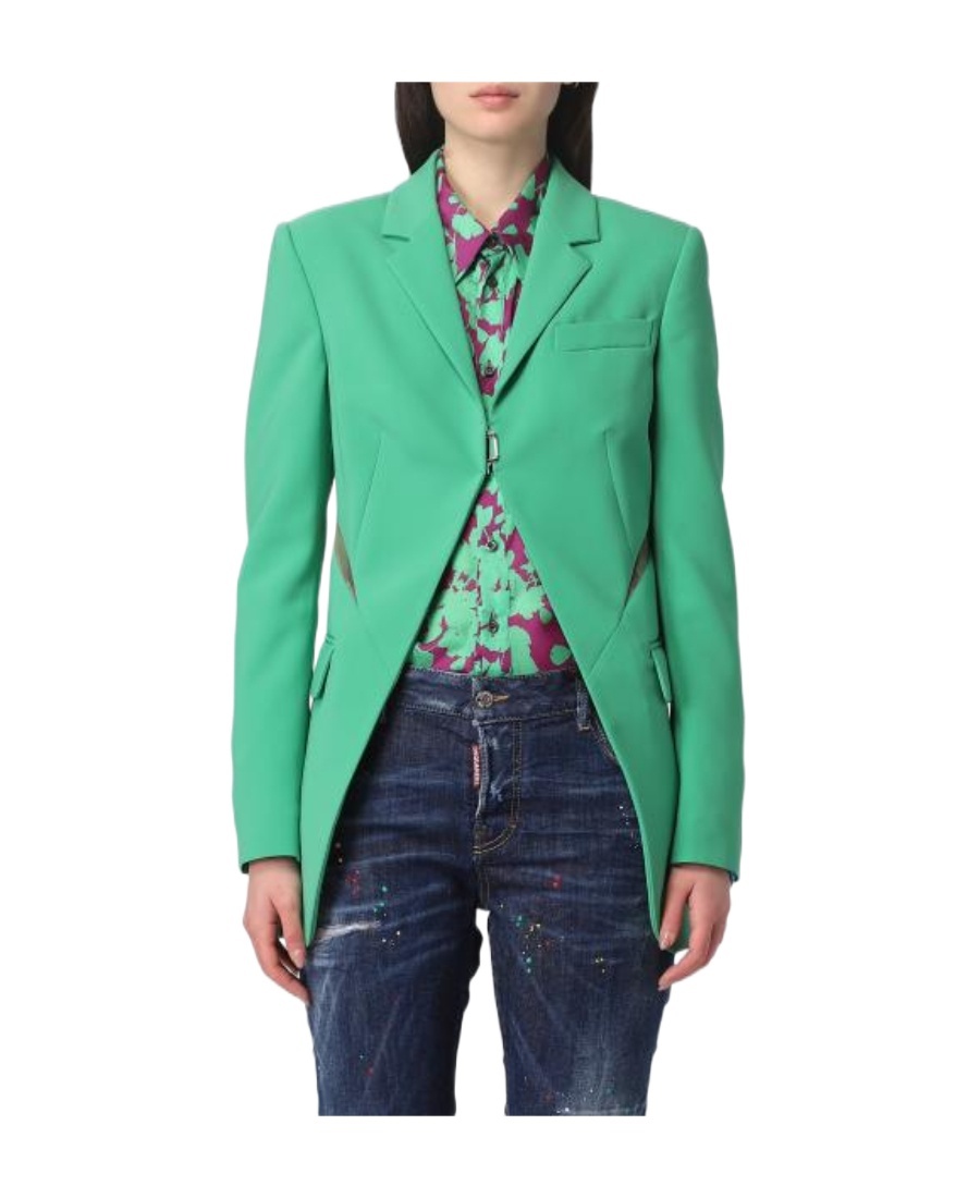 DSQUARED2 CUT-OUT OPEN-FRONT BLAZER