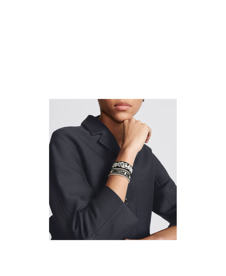 Shop Dior J'a Bracelet Set In Gray