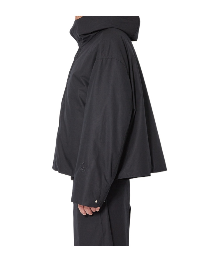 Jil Sander Cotton Jacket In Black