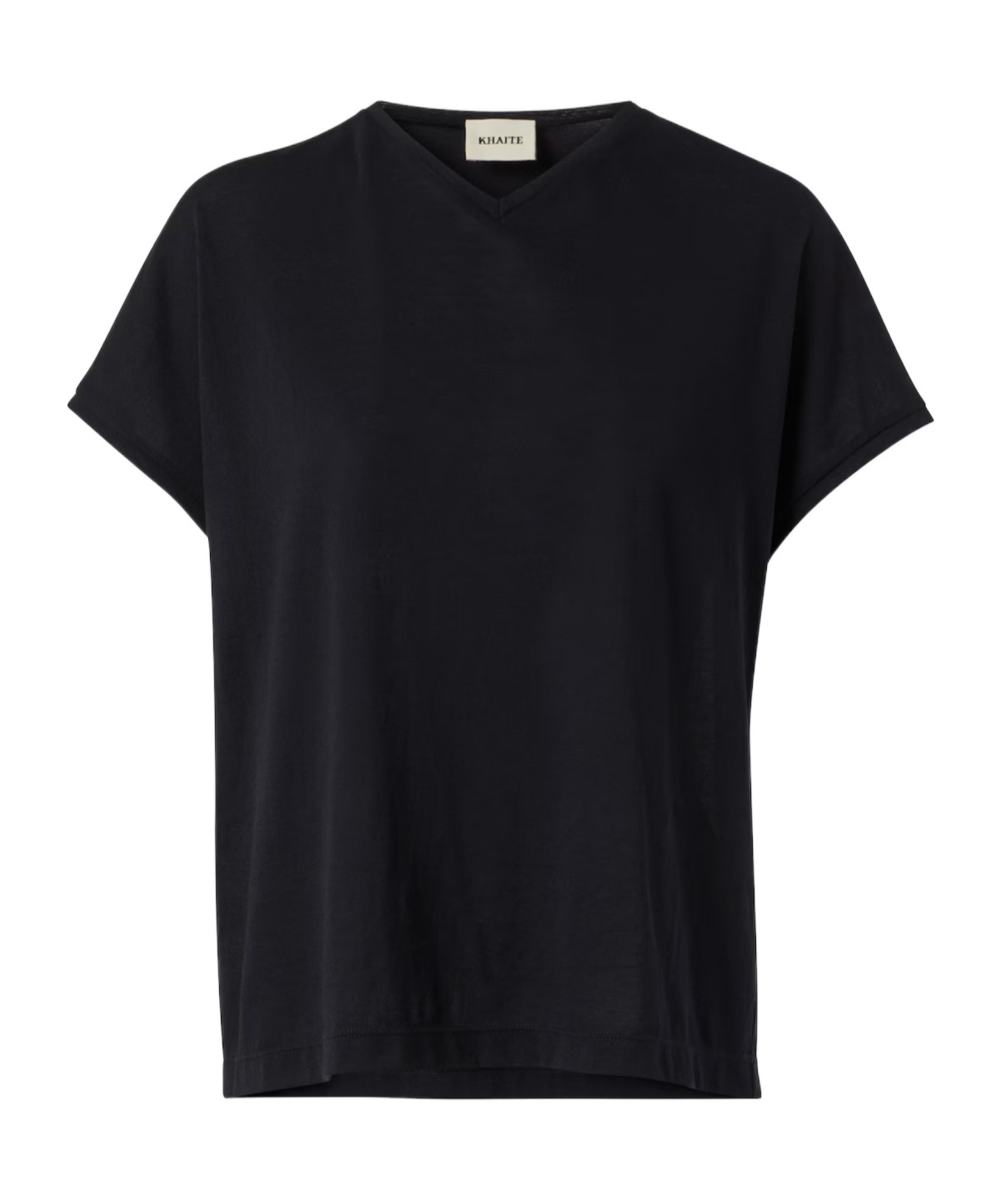 Khaite Devra Cotton-blend Top In Black
