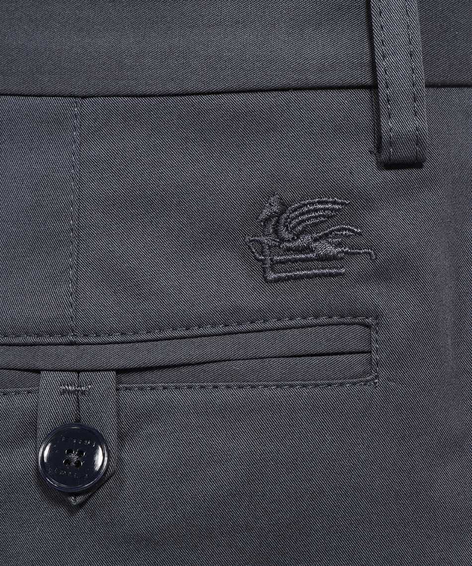Etro Belt Ring Casual Pants In Black