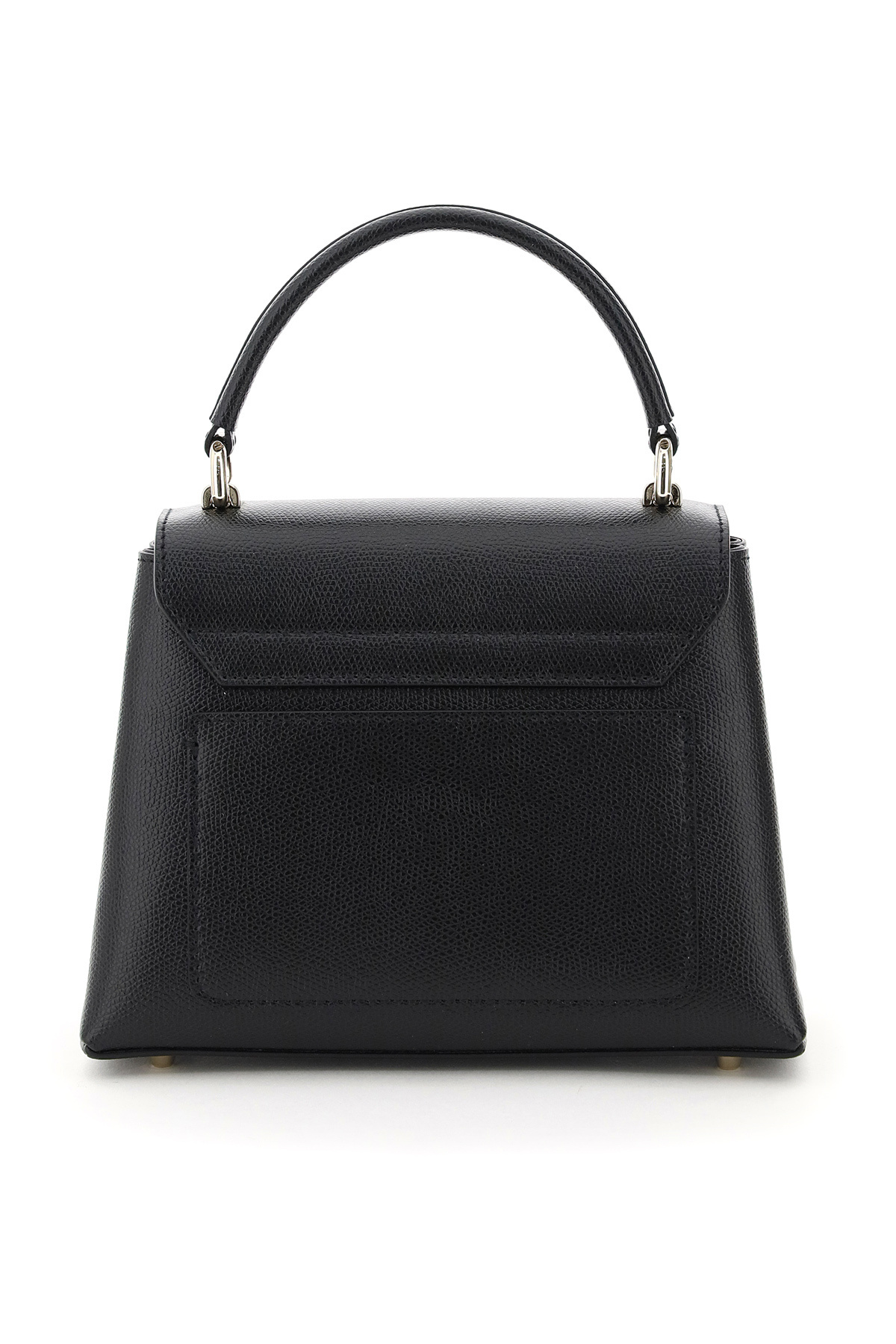 Furla 1927 Twist-lock Mini Tote Bag In Black