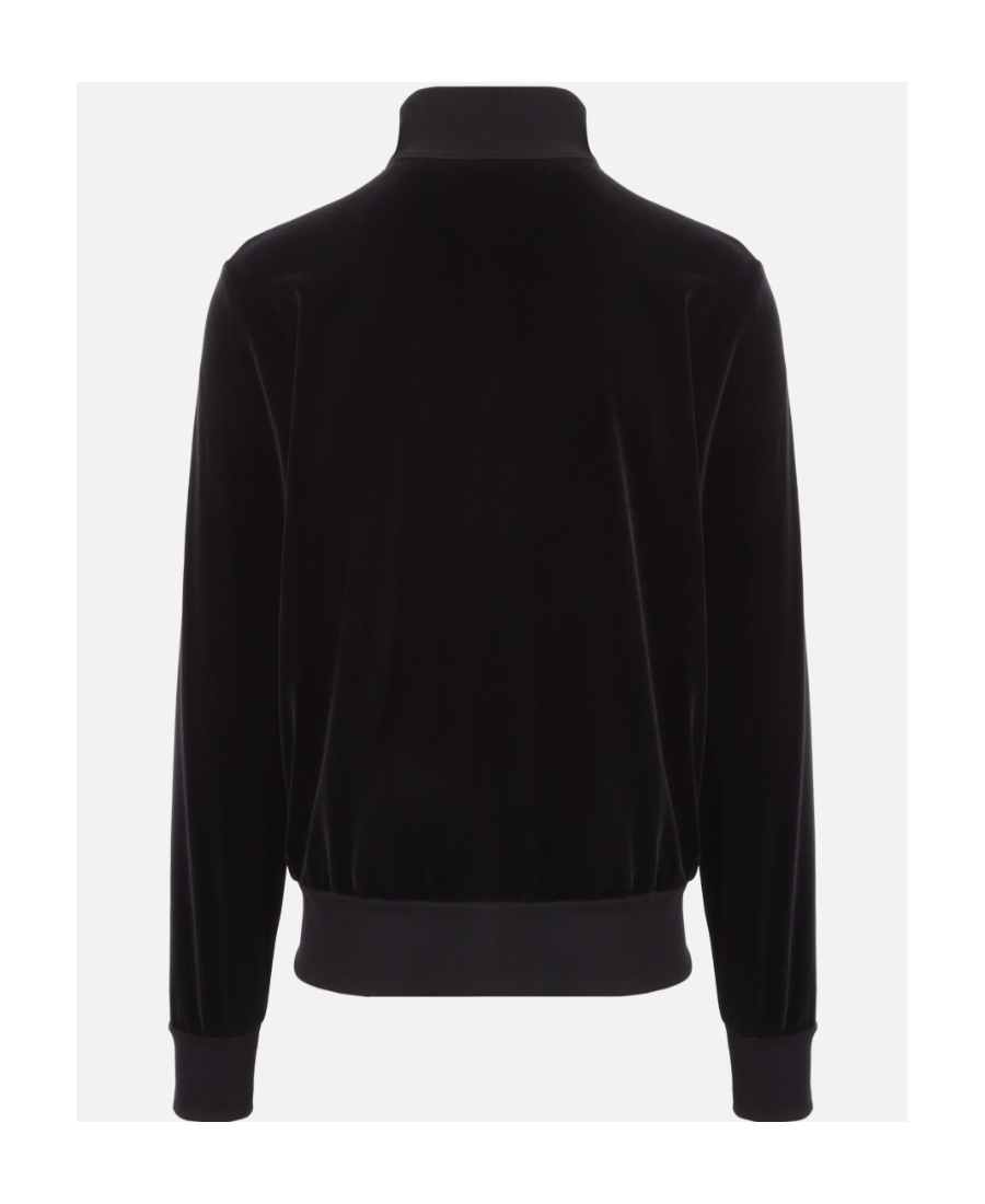 Shop Palm Angels Logo-print Track Jacket In Black