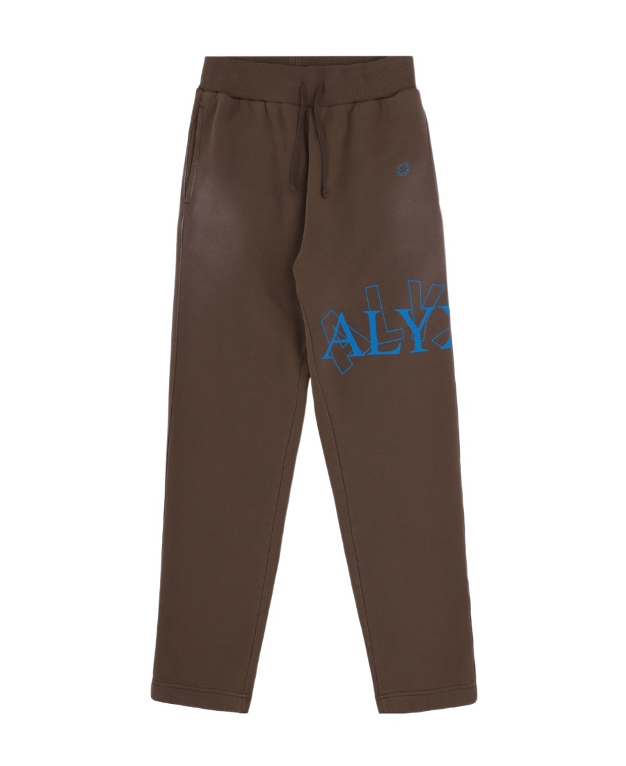 Alyx Logo-print Track Pants In Brown