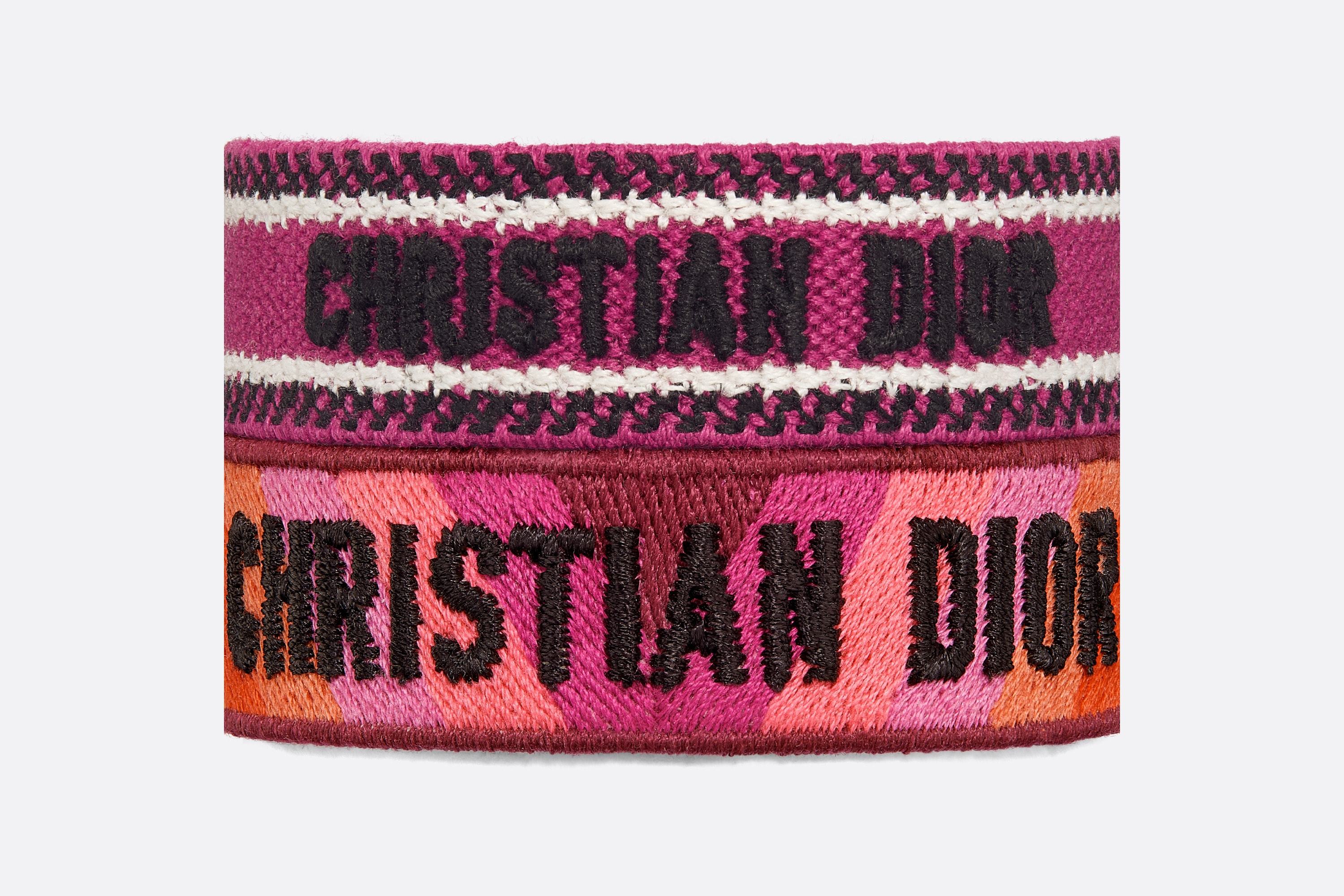 Dior Ring Bracelet Set In Red