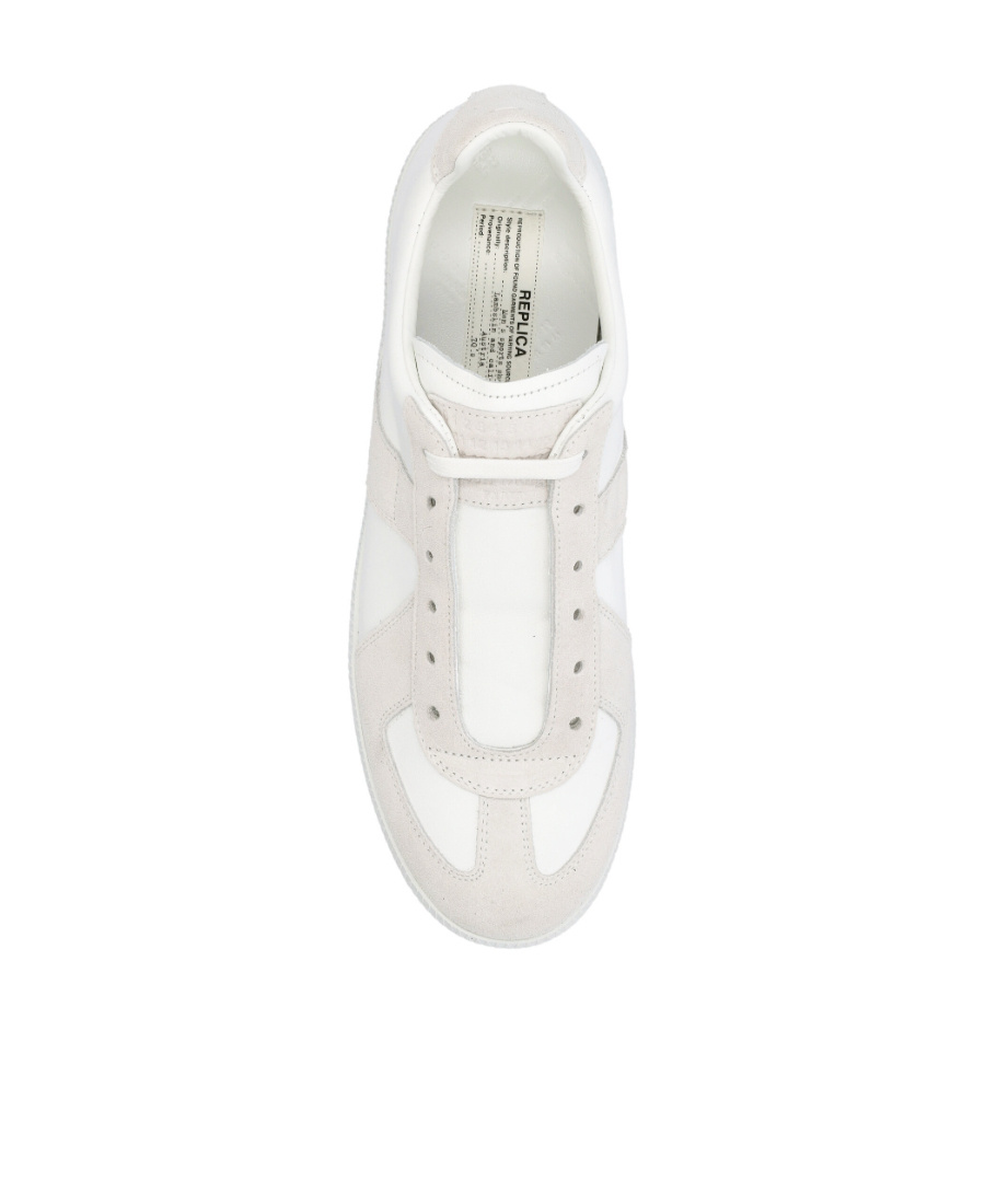 Maison Margiela Off-white Replica Sneakers In 101 Off White