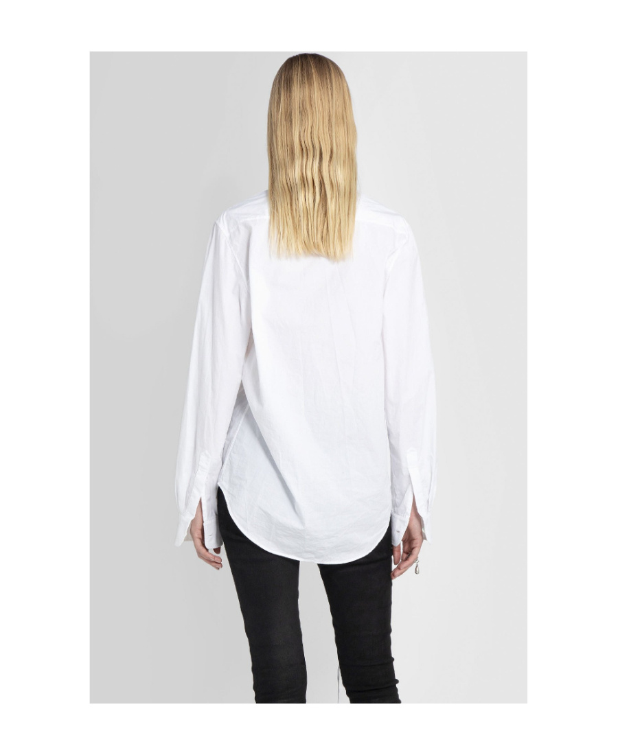 Ann Demeulemeester White Alla Casual Shirt In White