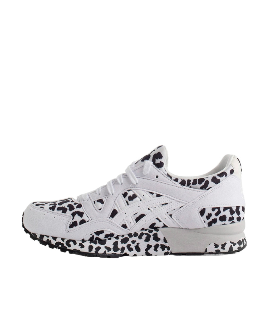 Comme Des Garçons X Asics Leopard-print Sneakers In Gray