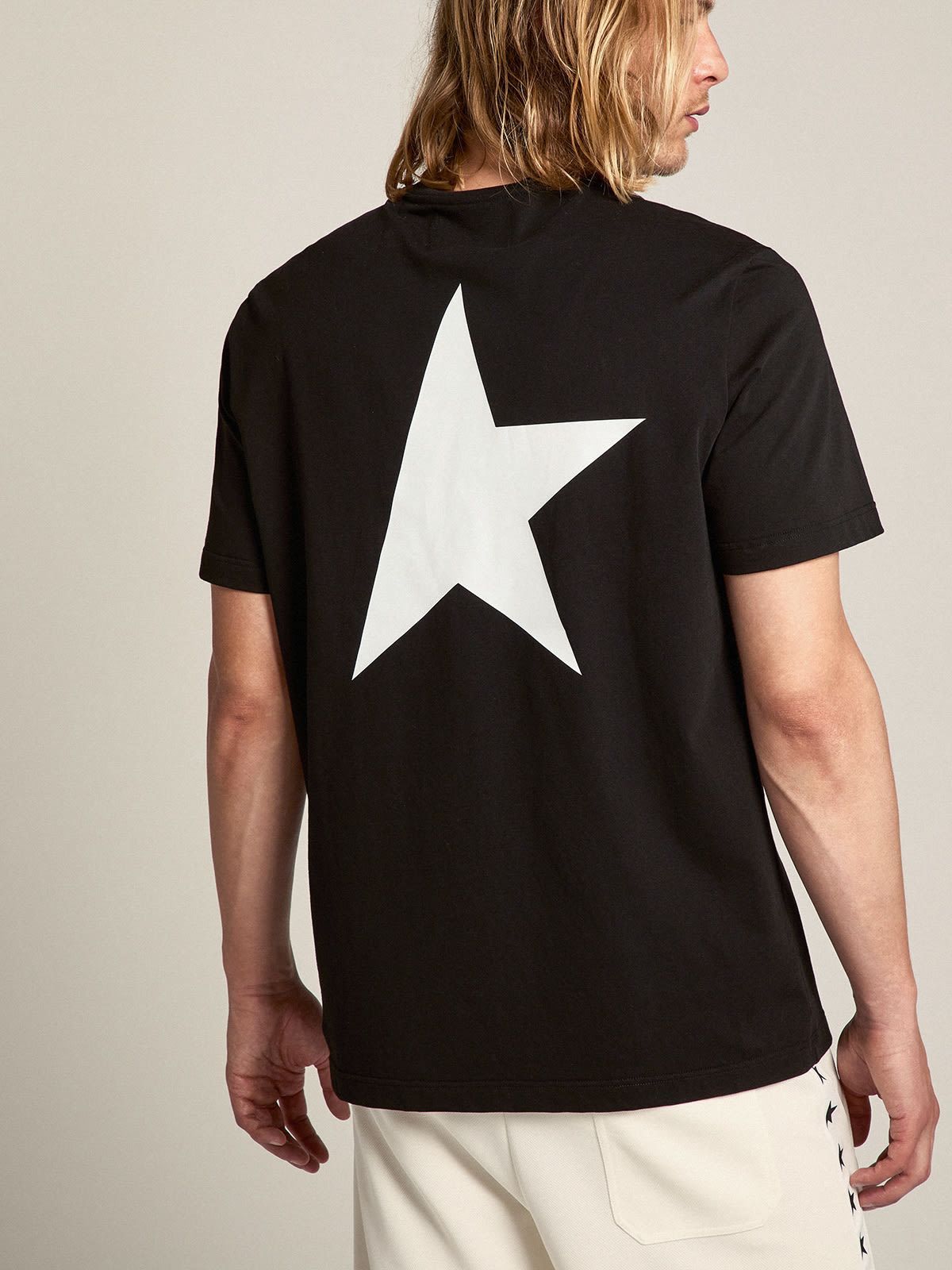 Golden Goose Classic Black T-shirt In Black
